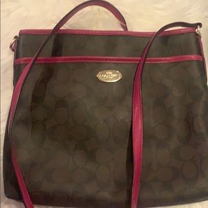 Coach cross body bag